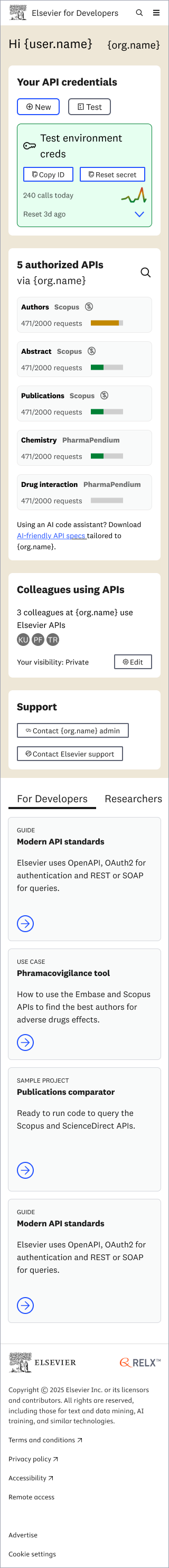 Modernising Elsevier’s API Experience for an AI‑Driven World